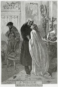Le Dernier Gorge du Chalice - Illustration de Les Misérables, 19ème siècle - Frederic Theodore Lix